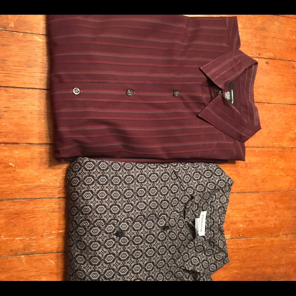 2 Different Claiborne Button Down Dress XL